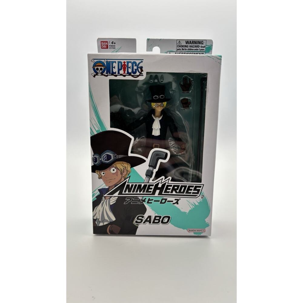BANDAI NAMCO Anime Heroes One Piece Sabo Action Figure New In Box.